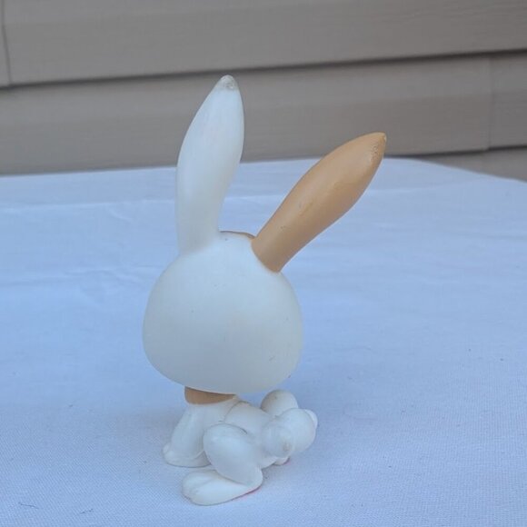 LPS Littlest Pet Shop White and Tan Bunny #322 Brown Schnauzer #2270 - Picture 8 of 10